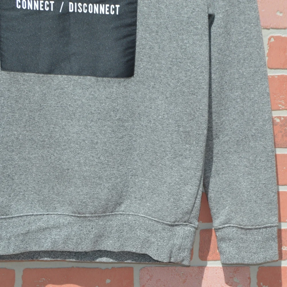 H&M Men's Grey Long Sleeve Sweatshirt Size Small - Picture 3 of 5